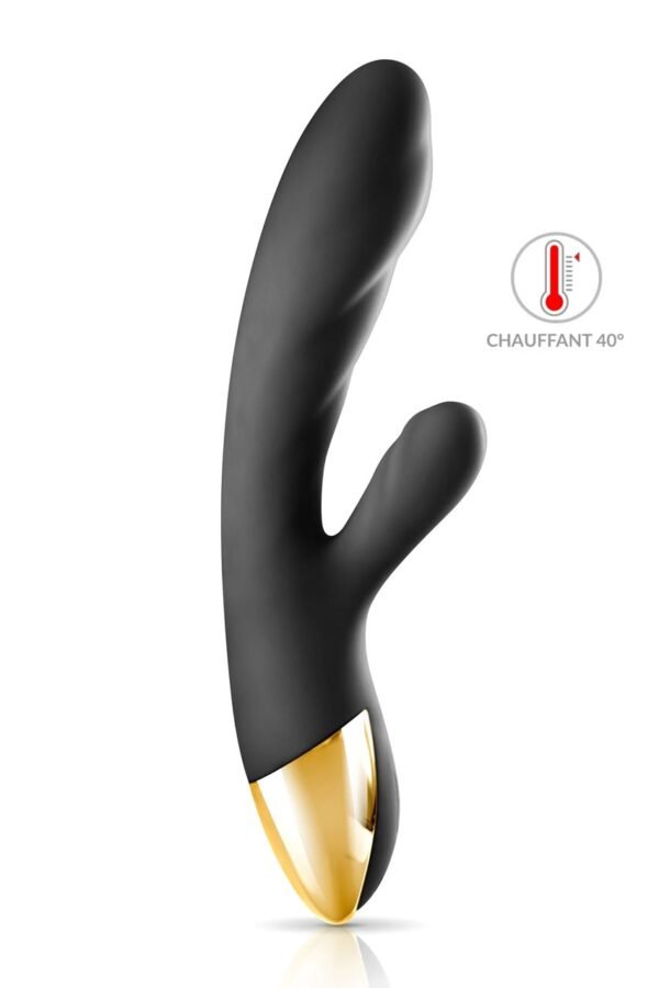 My Queen 2, vibromasseur rabbit chauffant Black Empire