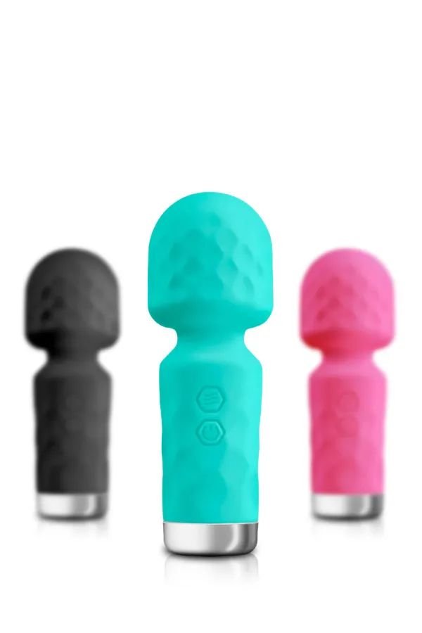 King Wand, mini vibromasseur wand lumineux