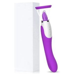 Vibromasseur Stimulateur clitoridien succion et léchage